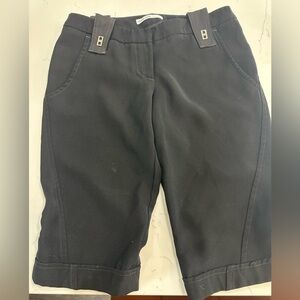 Alexander McQueen Vintage Classic Bermuda Black Women's Shorts